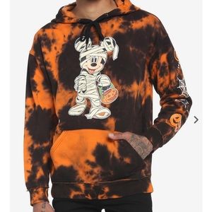 Our Universe Disney Halloween Mickey Mouse Mummy Tie-Dye Hoodie SOLD OUT